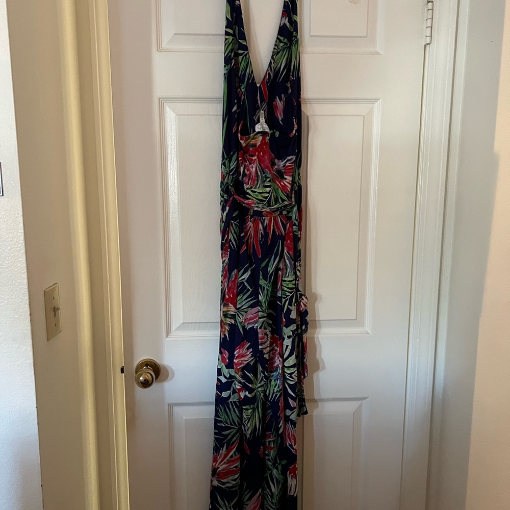 Floral Halter Romper